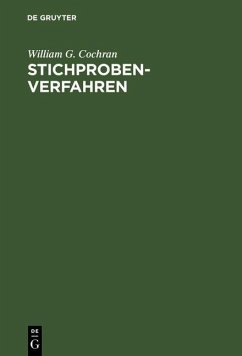 Stichprobenverfahren (eBook, PDF) - Cochran, William G.