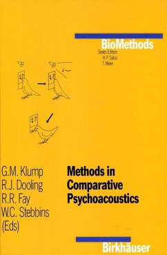 Cover Methods in Comparative Psychoacoustics (eBook, PDF)