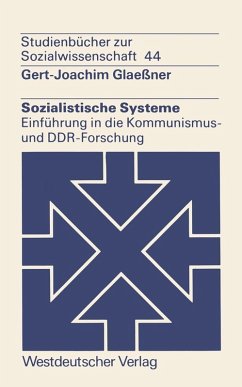 Sozialistische Systeme (eBook, PDF) - Glaeßner, Gert-Joachim