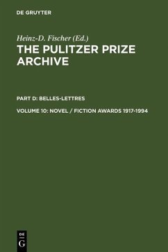 Cover Novel / Fiction Awards 1917-1994 (eBook, PDF)