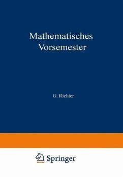 Mathematisches Vorsemester (eBook, PDF)