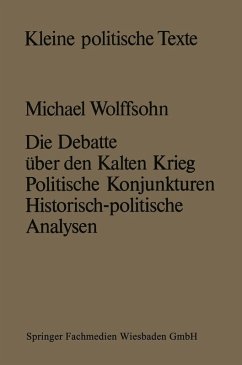 Cover Die Debatte über den Kalten Krieg (eBook, PDF)