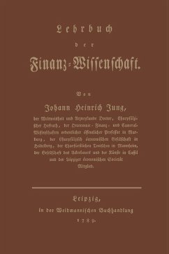 Cover Lehrbuch der Finanz-Wissenschaft (eBook, PDF)