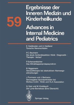 Advances in Internal Medicine and Pediatrics / Ergebnisse der Inneren Medizin und Kinderheilkunde (eBook, PDF)