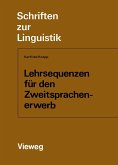 Lehrsequenzen für den Zweitsprachenerwerb (eBook, PDF)