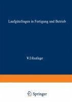 Cover Laufgütefragen in Fertigung und Betrieb (eBook, PDF)
