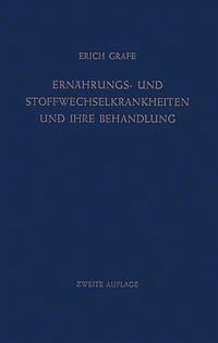Cover Ernährungs- und Stoffwechselkrankheiten und ihre Behandlung (eBook, PDF)