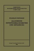 Allgemeine Infinitesimalgeometrie und Erfahrung (eBook, PDF)
