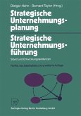 Strategische Unternehmungsplanung - Strategische Unternehmensführung (eBook, PDF)