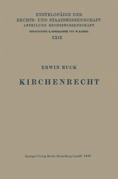 Cover Kirchenrecht (eBook, PDF)