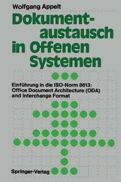 Dokumentaustausch in Offenen Systemen (eBook, PDF) - Appelt, Wolfgang
