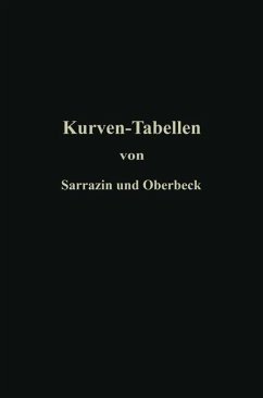 Taschenbuch zum Abstecken von Kreisbögen mit und ohne Übergangskurven für Eisenbahnen, Straßen und Kanäle (eBook, PDF) - Sarrazin, Otto; Oberbeck, H.