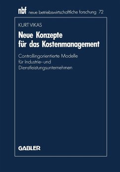 Neue Konzepte für das Kostenmanagement (eBook, PDF) - Vikas, Kurt