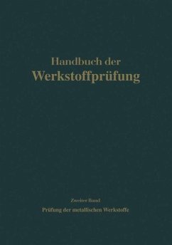 Cover Die Prüfung der metallischen Werkstoffe (eBook, PDF)