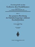 Zur genaueren Berechnung der Fahrbahn-Längsträger stählerner Eisenbahnbrücken (eBook, PDF)