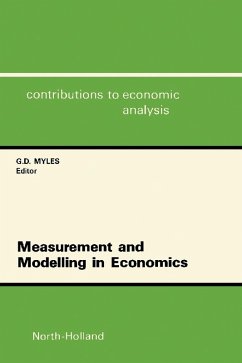 Cover Measurement and Modelling in Economics (eBook, PDF)