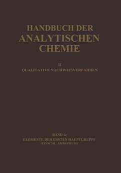 Cover Elemente der Ersten Hauptgruppe Einschl. Ammonium (eBook, PDF)