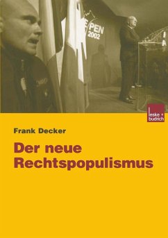 Der neue Rechtspopulismus (eBook, PDF) - Decker, Frank