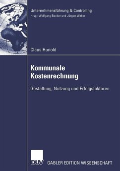 Kommunale Kostenrechnung (eBook, PDF) - Hunold, Claus