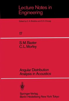 Angular Distribution Analysis in Acoustics (eBook, PDF) - Baxter, Stephen M.; Morfey, Christopher L.