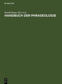 Cover Handbuch der Phraseologie (eBook, PDF)