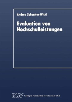 Evaluation von Hochschulleistungen (eBook, PDF)