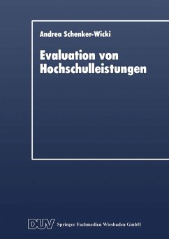Cover Evaluation von Hochschulleistungen (eBook, PDF)