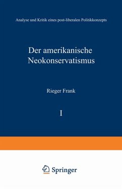 Cover Der amerikanische Neokonservatismus (eBook, PDF)