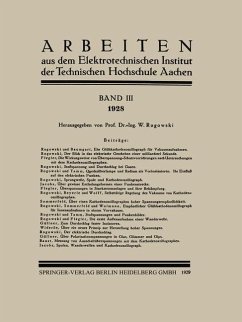 Cover Arbeiten aus dem Elektrotechnischen Institut der Technischen Hochschule Aachen (eBook, PDF)