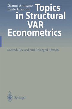 Topics in Structural VAR Econometrics (eBook, PDF) - Amisano, Gianni; Giannini, Carlo