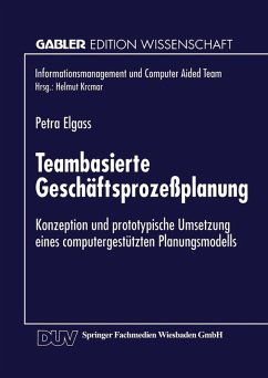 Cover Teambasierte Geschäftsprozeßplanung (eBook, PDF)