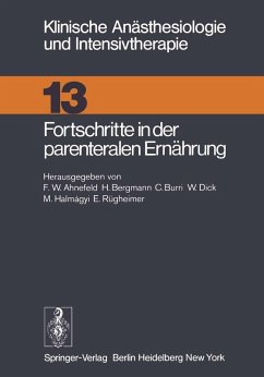 Fortschritte in der parenteralen Ernährung (eBook, PDF)