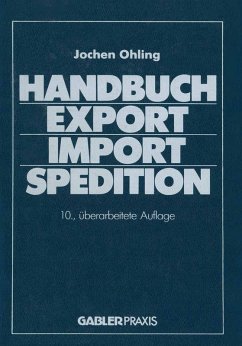 Handbuch Export - Import - Spedition (eBook, PDF) - Ohling, Jochen
