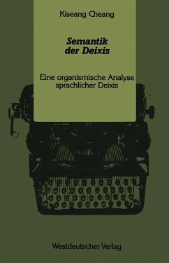 Cover Semantik der Deixis (eBook, PDF)