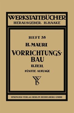 Cover Der Vorrichtungsbau (eBook, PDF)