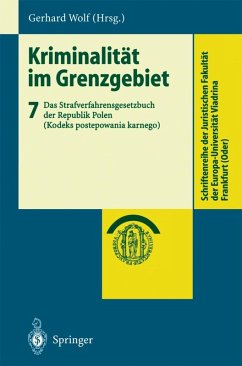 Cover Kriminalität im Grenzgebiet (eBook, PDF)