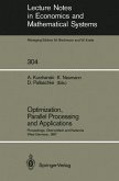Optimization, Parallel Processing and Applications (eBook, PDF)