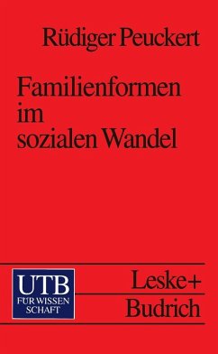 Familienformen im sozialen Wandel (eBook, PDF) - Peuckert, Rüdiger