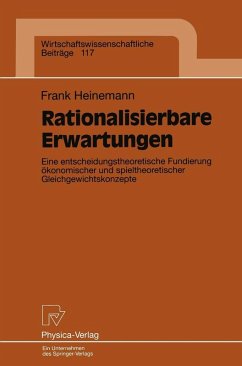 Rationalisierbare Erwartungen (eBook, PDF) - Heinemann, Frank