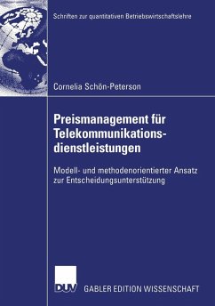 Preismanagement für Telekommunikationsdienstleistungen (eBook, PDF) - Schön-Peterson, Cornelia