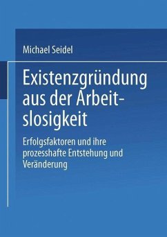 Cover Existenzgründung aus der Arbeitslosigkeit (eBook, PDF)