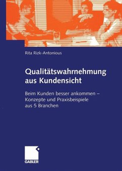 Cover Qualitätswahrnehmung aus Kundensicht (eBook, PDF)
