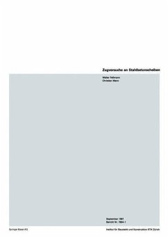 Zugversuche an Stahlbetonscheiben (eBook, PDF) - Fellmann; Menn