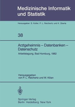 Arztgeheimnis - Datenbanken - Datenschutz (eBook, PDF)