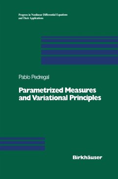 Parametrized Measures and Variational Principles (eBook, PDF) - Pedregal, Pablo