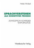 Sprachverstehen als kognitiver Prozeß (eBook, PDF)
