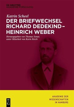 Der Briefwechsel Richard Dedekind - Heinrich Weber (eBook, PDF) - Scheel, Katrin