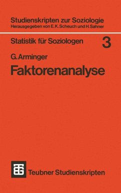 Faktorenanalyse (eBook, PDF)