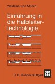 Einführung in die Halbleitertechnologie (eBook, PDF)