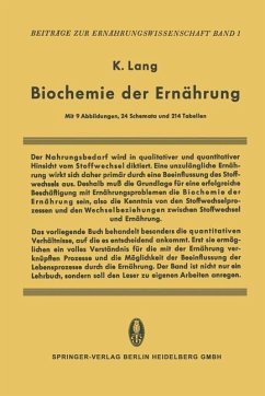 Cover Biochemie der Ernährung (eBook, PDF)